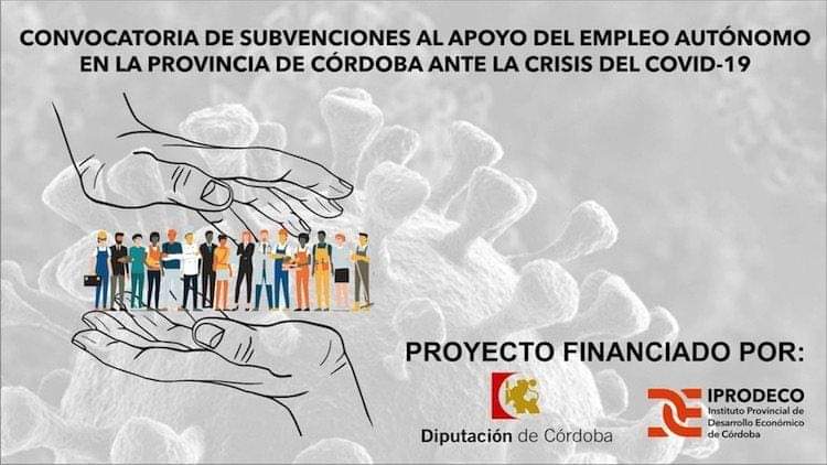 Resolución provisional de la Convocatoria de subvenciones al apoyo del empleo autónomo en la provincia de Córdoba antes la crisis del Covid/19 1