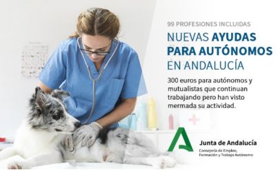 Junta de Andalucía: Ayudas de 300 euros para autónomos y mutualistas afectados por la crisis del Covid-19