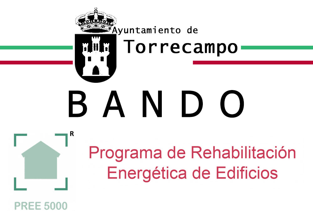 BANDO PROGRAMA DE AYUDAS REHABILITACIÓN ENERGÉTICA