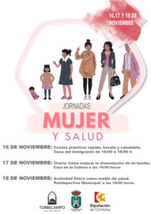cartel jornadas mujer y salud noviembre 2022