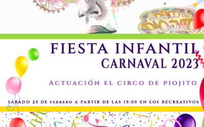 FIESTA INFANTIL CARNAVAL 2023