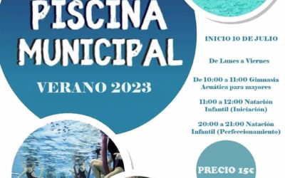 DEPORTES PISCINA MUNICIPAL VERANO 2023
