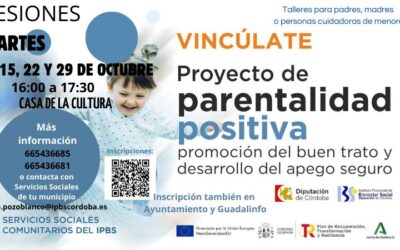 VINCÚLATE: PROYECTO DE PARENTALIDAD POSITIVA. TALLERES PARA PADRES Y MADRES O PERSONAS CUIDADORAS DE MENORES