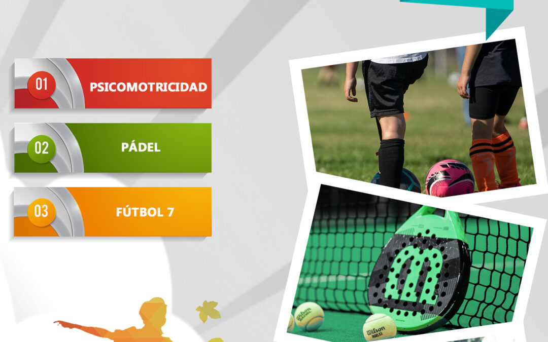 CARTEL OFERTA DEPORTIVA EDAD ESCOLAR 2024