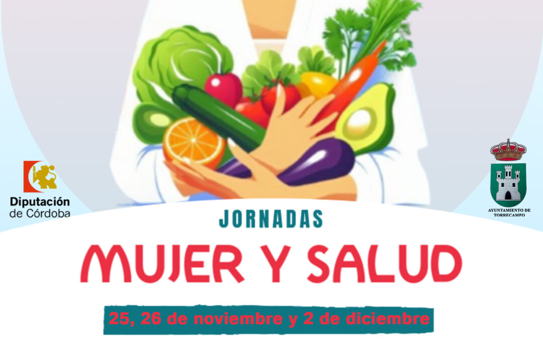 CARTEL JORNADAS MUJER Y SALUD TORRECAMPO 2024