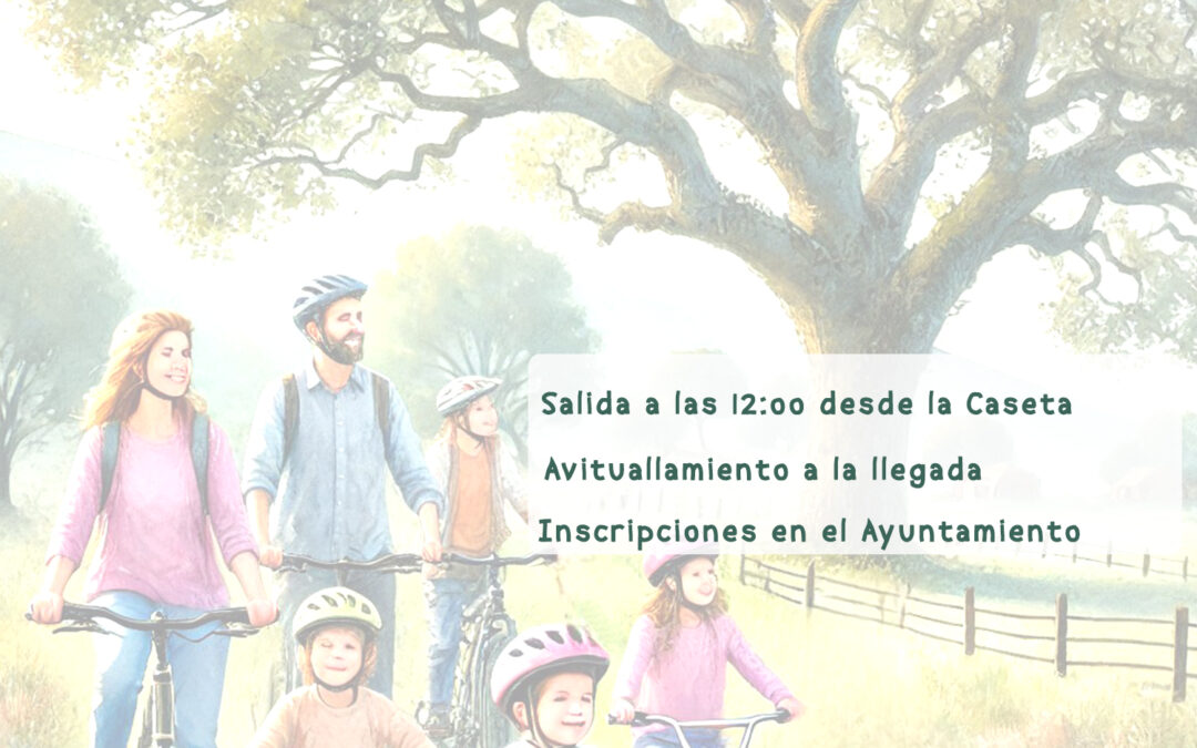 CARTEL DEPORTE EN FAMILIA- RUTA EN BICI TORRECAMPO 14 DE DICIEMBRE