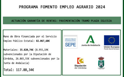 PROGRAMA FOMENTO EMPLEO AGRARIO 2024