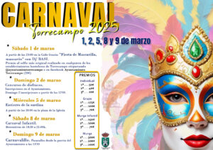 CARTEL PROGRAMA CARNAVAL TORRECAMPO 2025