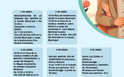 SEMANA DEL MAYOR TORRECAMPO 2025 DEL 1 AL 5 DE ABRIL